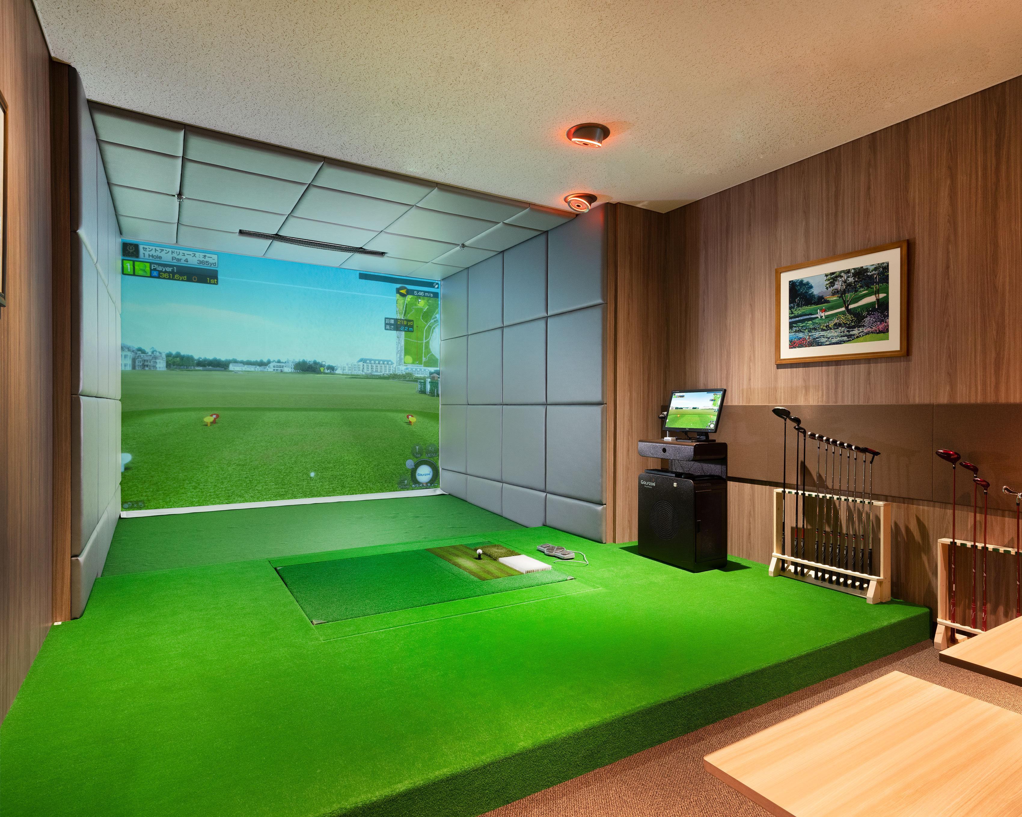 Hotel Ana Crowne Plaza Chitose By Ihg Exteriér fotografie Golf Simulator